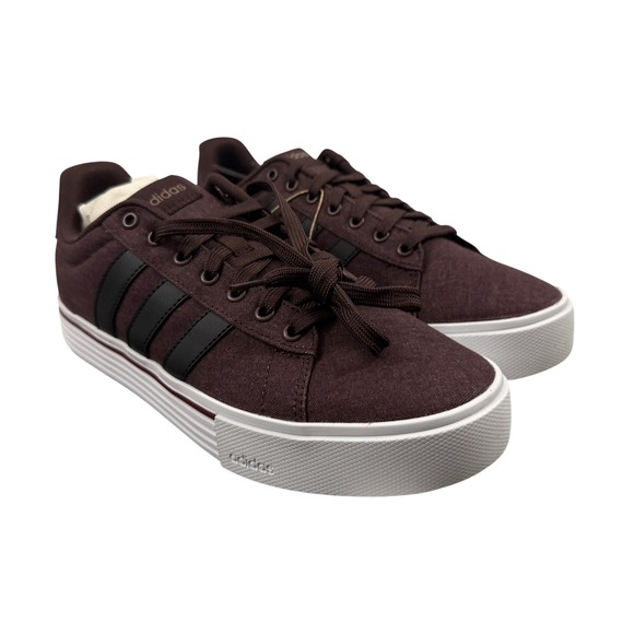 adidas Other - Adidas Daily 4.0 Sneaker M 10 W 11 Burgundy Canvas JQ5615 Low Top Platform